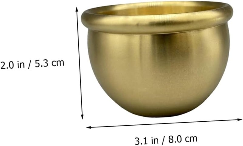 حارق البخور النحاسي التقليدي، منفضة سجائر متعددة الوظائف وحامل زخرفي - Image 2